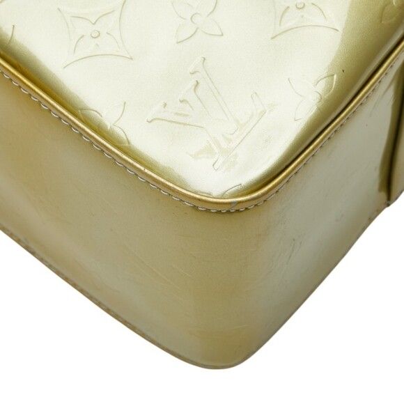 LOUIS VUITTON Green Monogram Leather Tote Bag - Picture 7 of 12